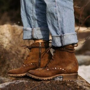 OLD GRINGO Yippee Ki Yay Tribeca Lace-Up Boots